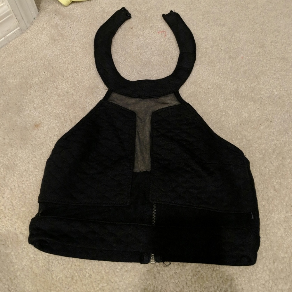 MESH HALTER BY CHARLOTTE RUSSE!